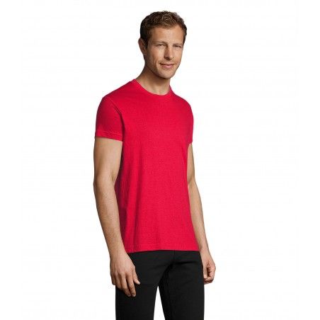 Sol's - Tee-shirt homme col rond ajusté REGENT FIT - Rouge