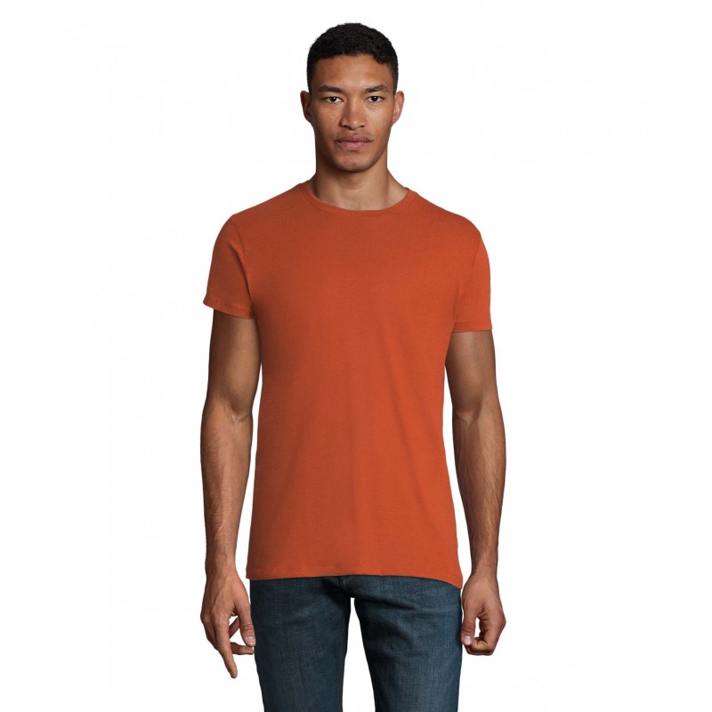 Sol's - Tee-shirt homme col rond ajusté REGENT FIT - Terracotta