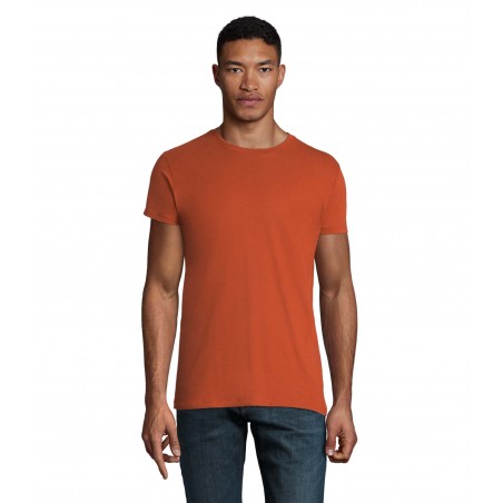 Sol's - Tee-shirt homme col rond ajusté REGENT FIT - Terracotta