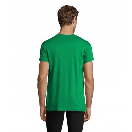 Sol's - Tee-shirt homme col rond ajusté REGENT FIT - Vert Prairie