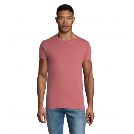 Sol's - Tee-shirt homme col rond ajusté REGENT FIT - Vieux Rose