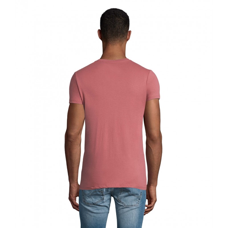 Sol's - Tee-shirt homme col rond ajusté REGENT FIT - Vieux Rose