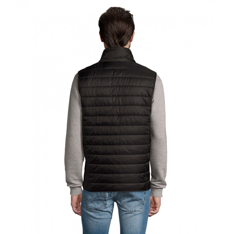 Sol's - Doudoune light sans manche homme WAVE MEN - Noir