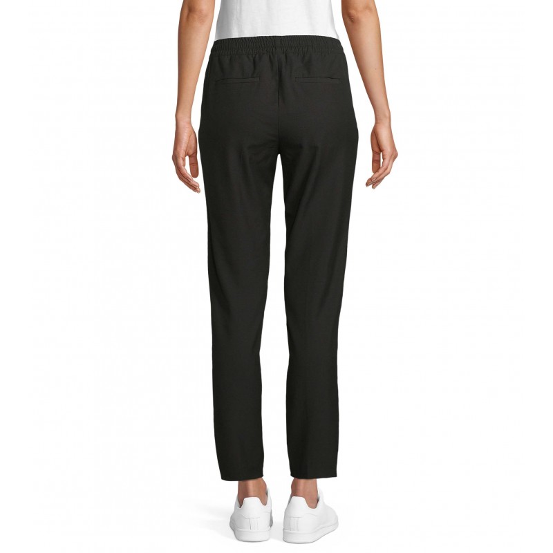 Neoblu - Pantalon de costume taille élastiquée femme GERMAIN WOMEN - Noir Profond