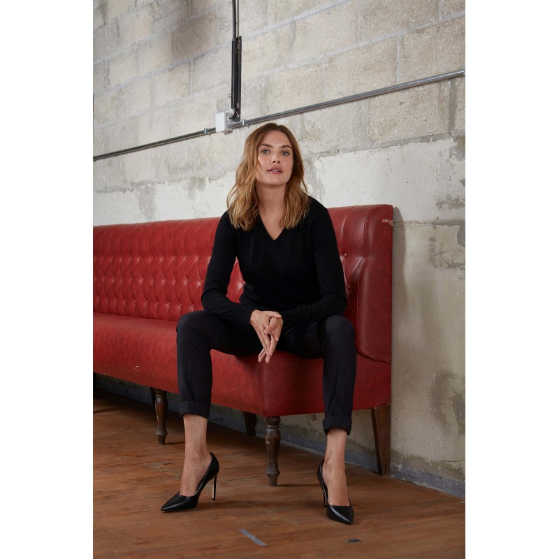 Neoblu - Pantalon de costume taille élastiquée femme GERMAIN WOMEN