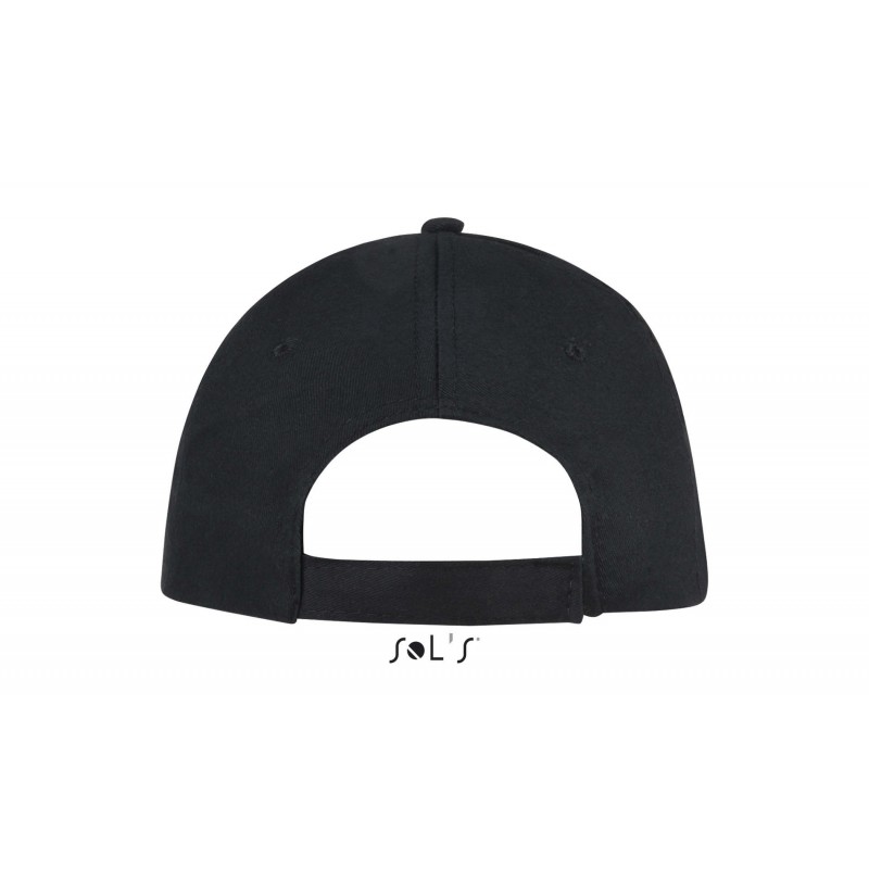 Sol's - Casquette 5 panneaux SUNNY - Noir
