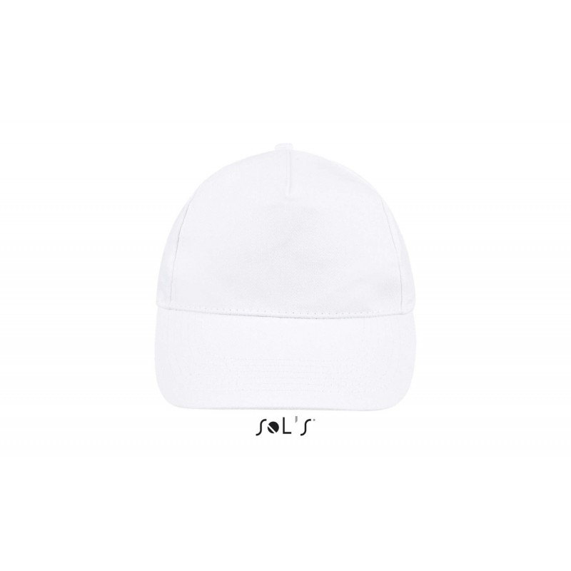 Sol's - Casquette 5 panneaux SUNNY - Blanc