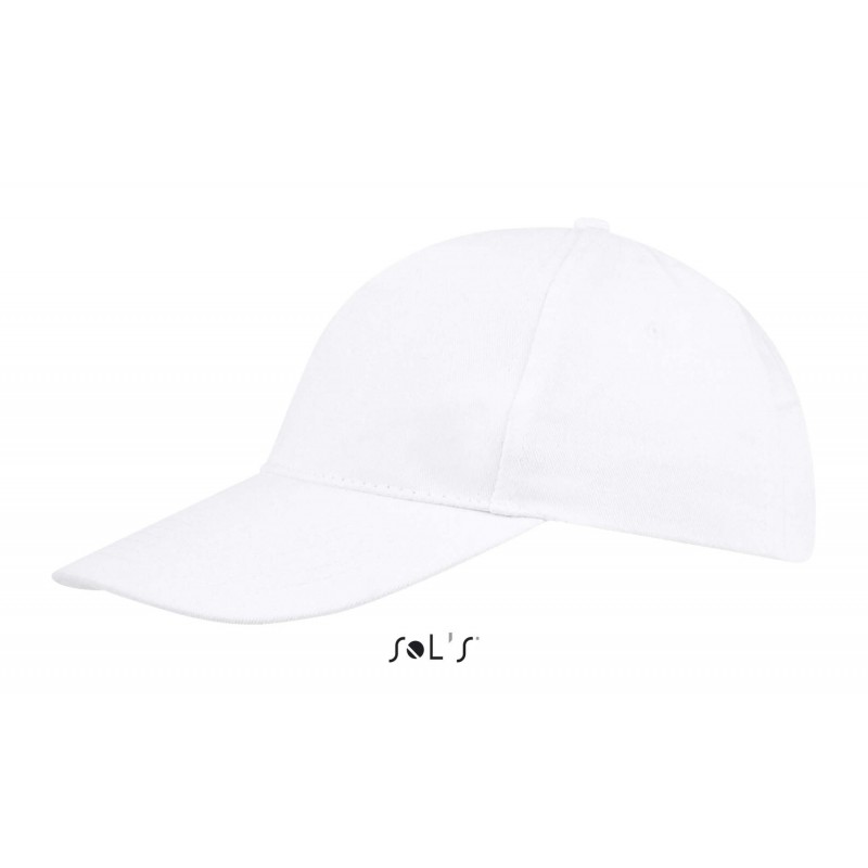 Sol's - Casquette 5 panneaux SUNNY - Blanc