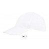 Sol's - Casquette 5 panneaux SUNNY - Blanc