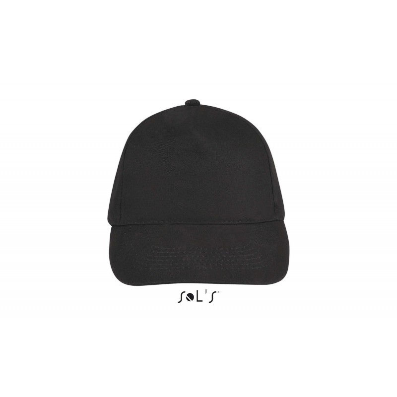 Sol's - Casquette 5 panneaux SUNNY - Gris Foncé