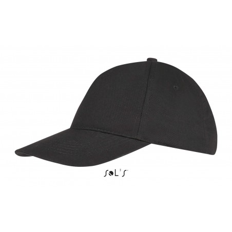 Sol's - Casquette 5 panneaux SUNNY - Gris Foncé