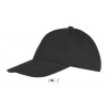 Sol's - Casquette 5 panneaux SUNNY - Gris Foncé