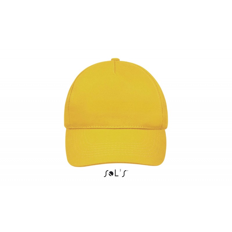 Sol's - Casquette 5 panneaux SUNNY - Jaune