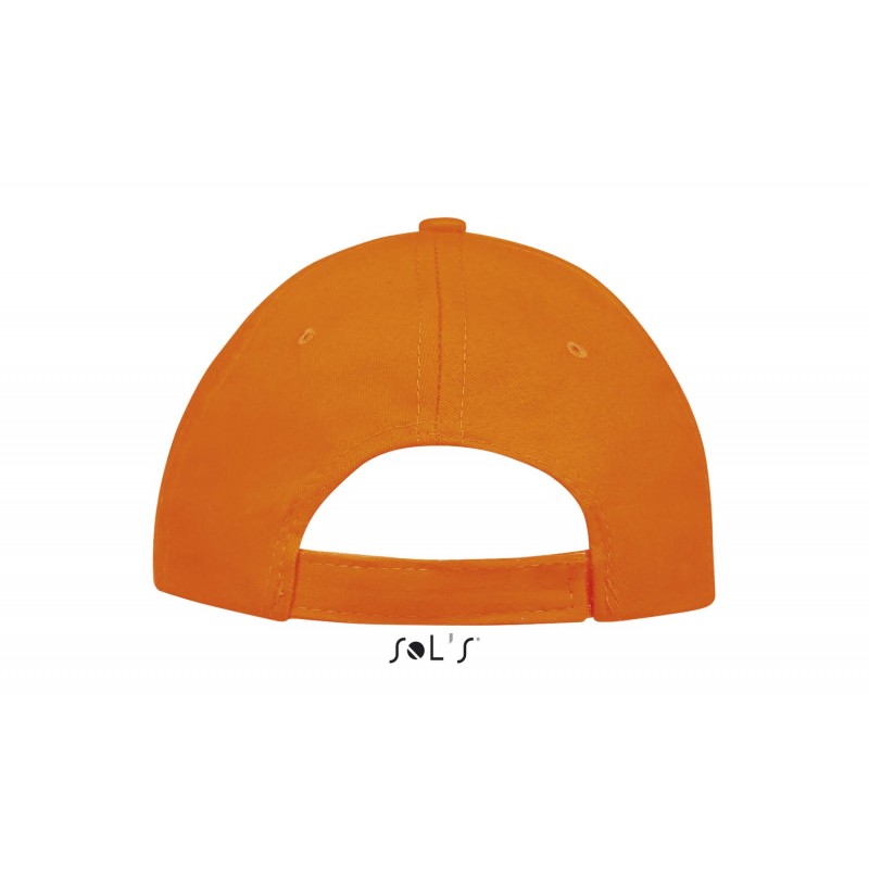 Sol's - Casquette 5 panneaux SUNNY - Orange