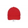 Sol's - Casquette 5 panneaux SUNNY - Rouge