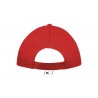 Sol's - Casquette 5 panneaux SUNNY - Rouge