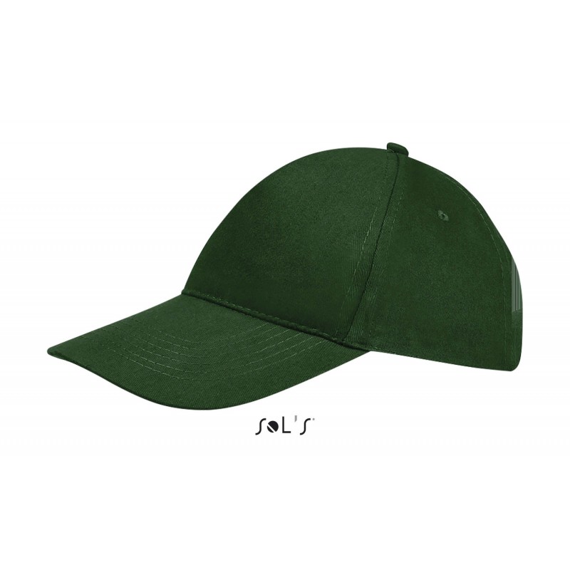 Sol's - Casquette 5 panneaux SUNNY - Vert Bouteille