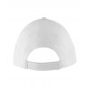 Sol's - Casquette 6 panneaux SOLAR - Blanc