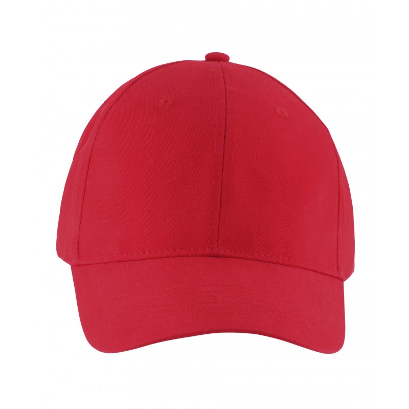 Sol's - Casquette 6 panneaux SOLAR - Rouge