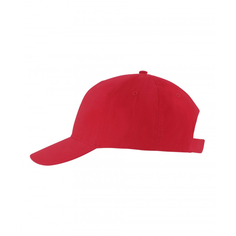 Sol's - Casquette 6 panneaux SOLAR - Rouge