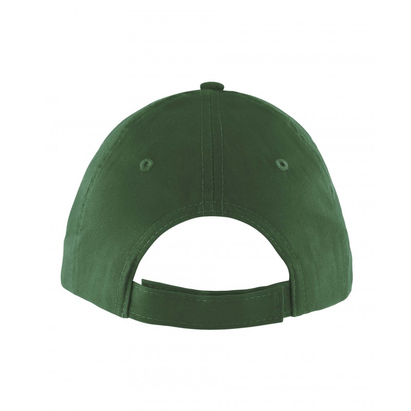 Sol's - Casquette 6 panneaux SOLAR - Vert Bouteille