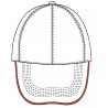 Sol's - Casquette tricolore unisexe LONGCHAMP