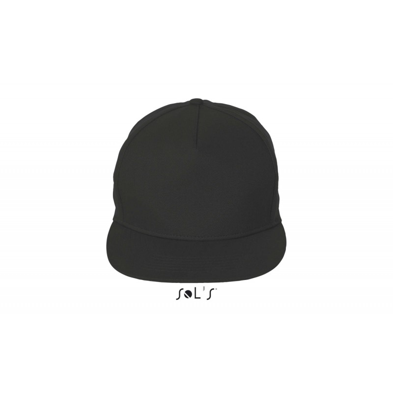 Sol's - Casquette 5 panneaux SONIC - Noir
