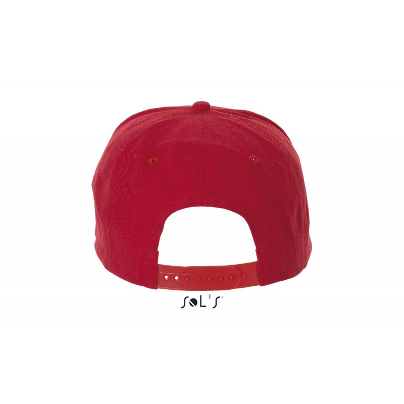 Sol's - Casquette 5 panneaux SONIC - Rouge