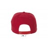 Sol's - Casquette 5 panneaux SONIC - Rouge