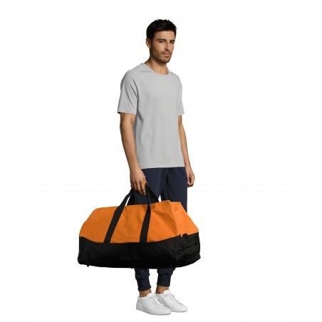 Sol's - Sac de voyage/sport en polyester bicolore 600d STADIUM72 - Orange