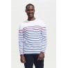 Sol's - Tee-shirt homme manches longues rayé MATELOT LSL MEN