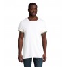 Sol's - Tee-shirt homme manches courtes RAINBOW MEN - Blanc / Multicolore