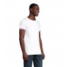 Sol's - Tee-shirt homme manches courtes RAINBOW MEN - Blanc / Royal