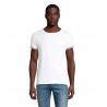 Sol's - Tee-shirt homme manches courtes RAINBOW MEN - Blanc / Vert Prairie