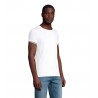 Sol's - Tee-shirt homme manches courtes RAINBOW MEN - Blanc / Vert Prairie