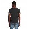 Sol's - Tee-shirt homme manches courtes RAINBOW MEN - Noir Profond / Multicolore