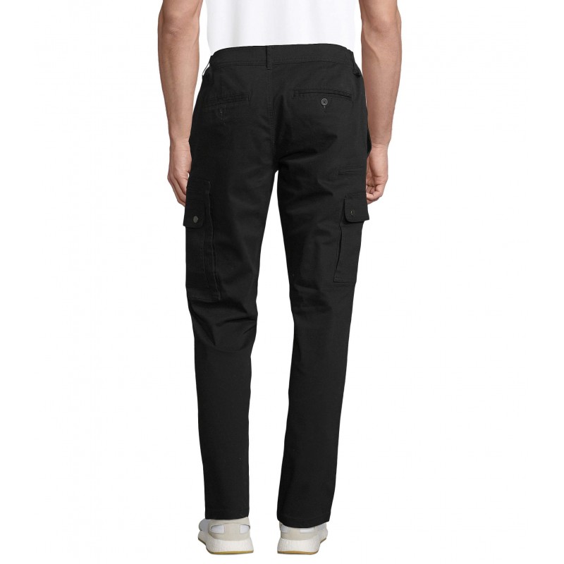 Sol's - Pantalon stretch homme DOCKER - Noir
