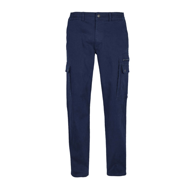 Sol's - Pantalon stretch homme DOCKER - Marine Prowear