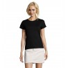 Sol's - Tee-shirt femme col rond ajusté IMPERIAL FIT WOMEN - Noir Profond