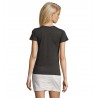Sol's - Tee-shirt femme col rond ajusté IMPERIAL FIT WOMEN - Anthracite Chiné