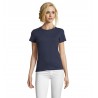 Sol's - Tee-shirt femme col rond ajusté IMPERIAL FIT WOMEN - French Marine