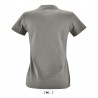 Sol's - Tee-shirt femme col rond ajusté IMPERIAL FIT WOMEN - Gris Chiné