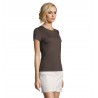 Sol's - Tee-shirt femme col rond ajusté IMPERIAL FIT WOMEN - Gris Foncé