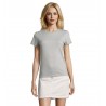 Sol's - Tee-shirt femme col rond ajusté IMPERIAL FIT WOMEN - Gris Pur