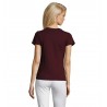 Sol's - Tee-shirt femme col rond ajusté IMPERIAL FIT WOMEN - Oxblood