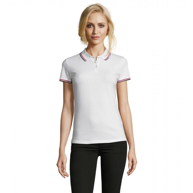 Sol's - Polo femme PRESTIGE WOMEN - Blanc
