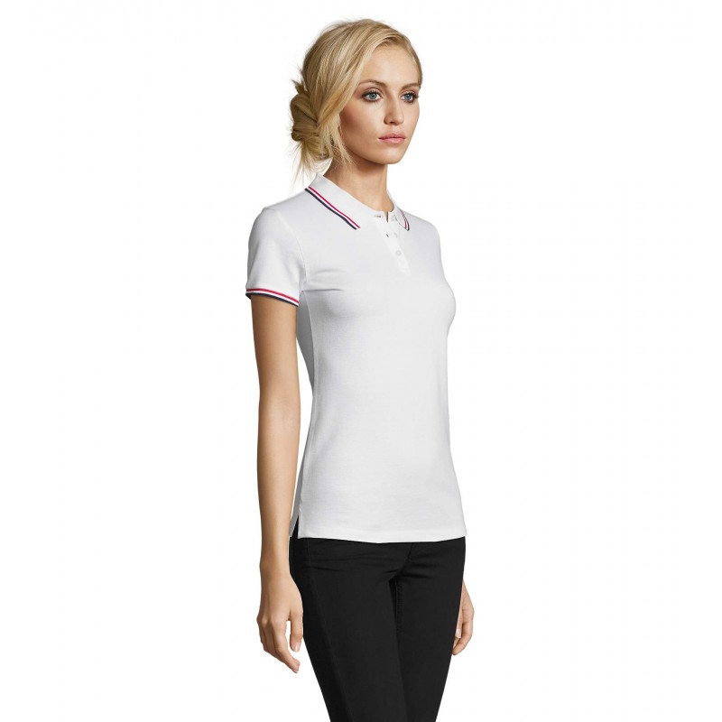Sol's - Polo femme PRESTIGE WOMEN - Blanc