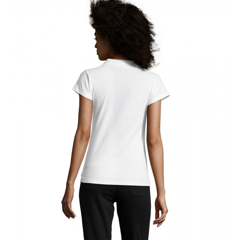 Sol's - Polo femme PRESCOTT WOMEN - Blanc