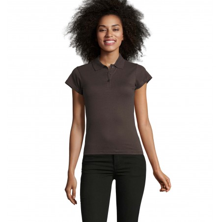 Sol's - Polo femme PRESCOTT WOMEN - Gris Foncé