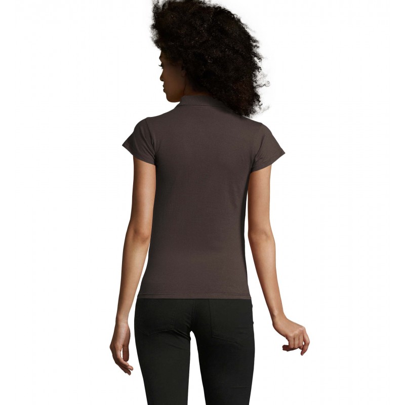 Sol's - Polo femme PRESCOTT WOMEN - Gris Foncé